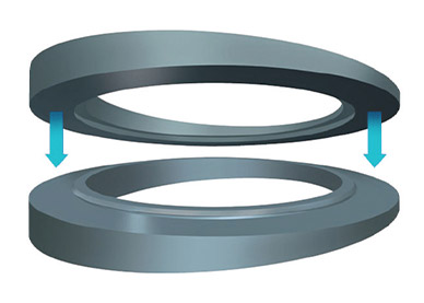 Klinger® KGS/VD, Stufenlos verstellbare Dichtung